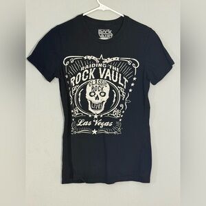 Raiding the Rock Vault Las Vegas Live Show Concert Graphic Tee XL Black